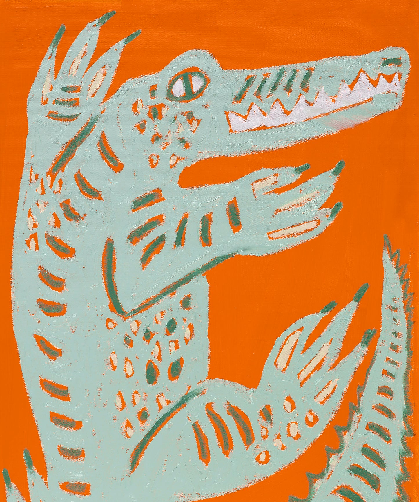 Friendly Gator by Melissa Lakey