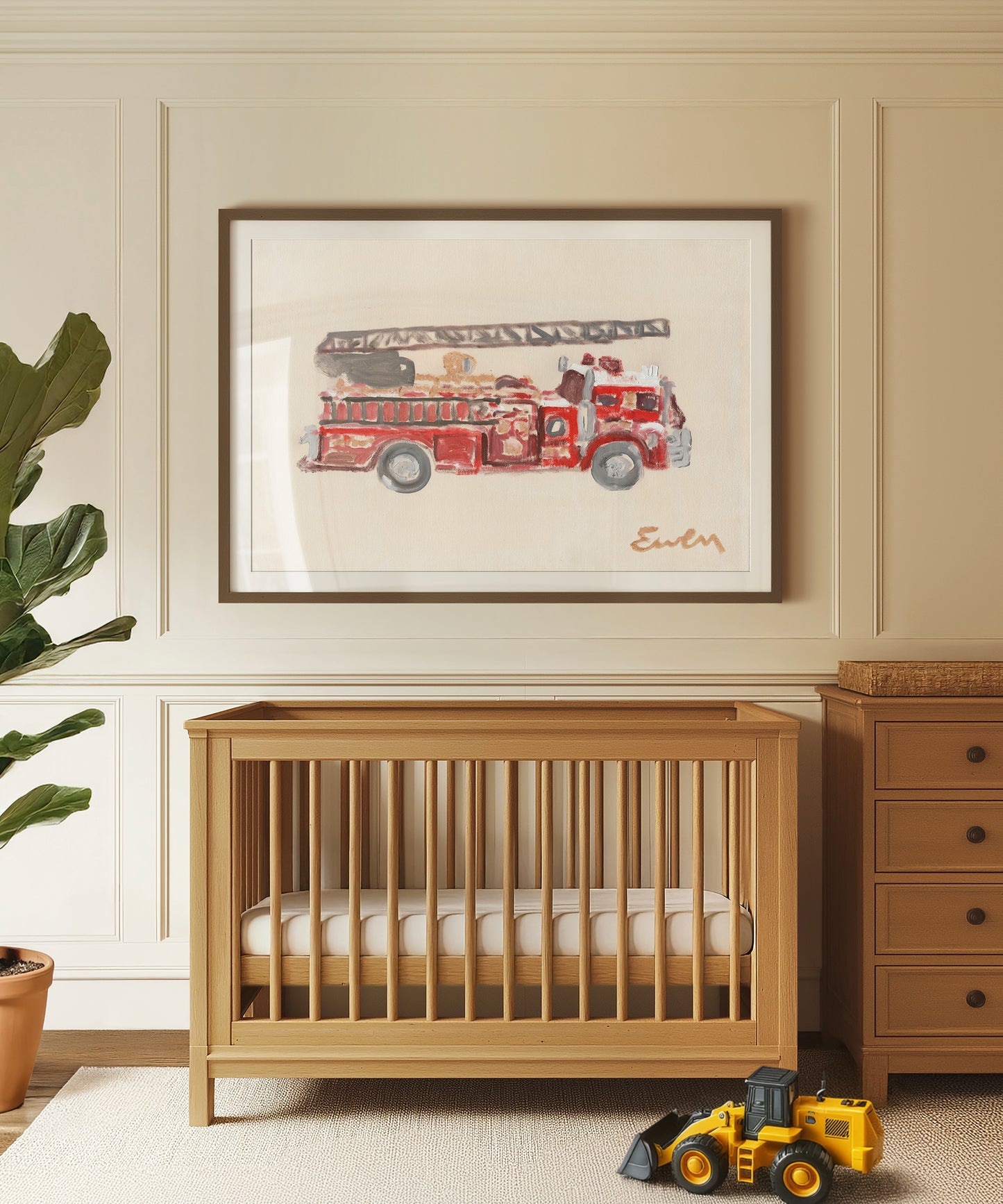 Firetruck by Anne-Louise Ewen