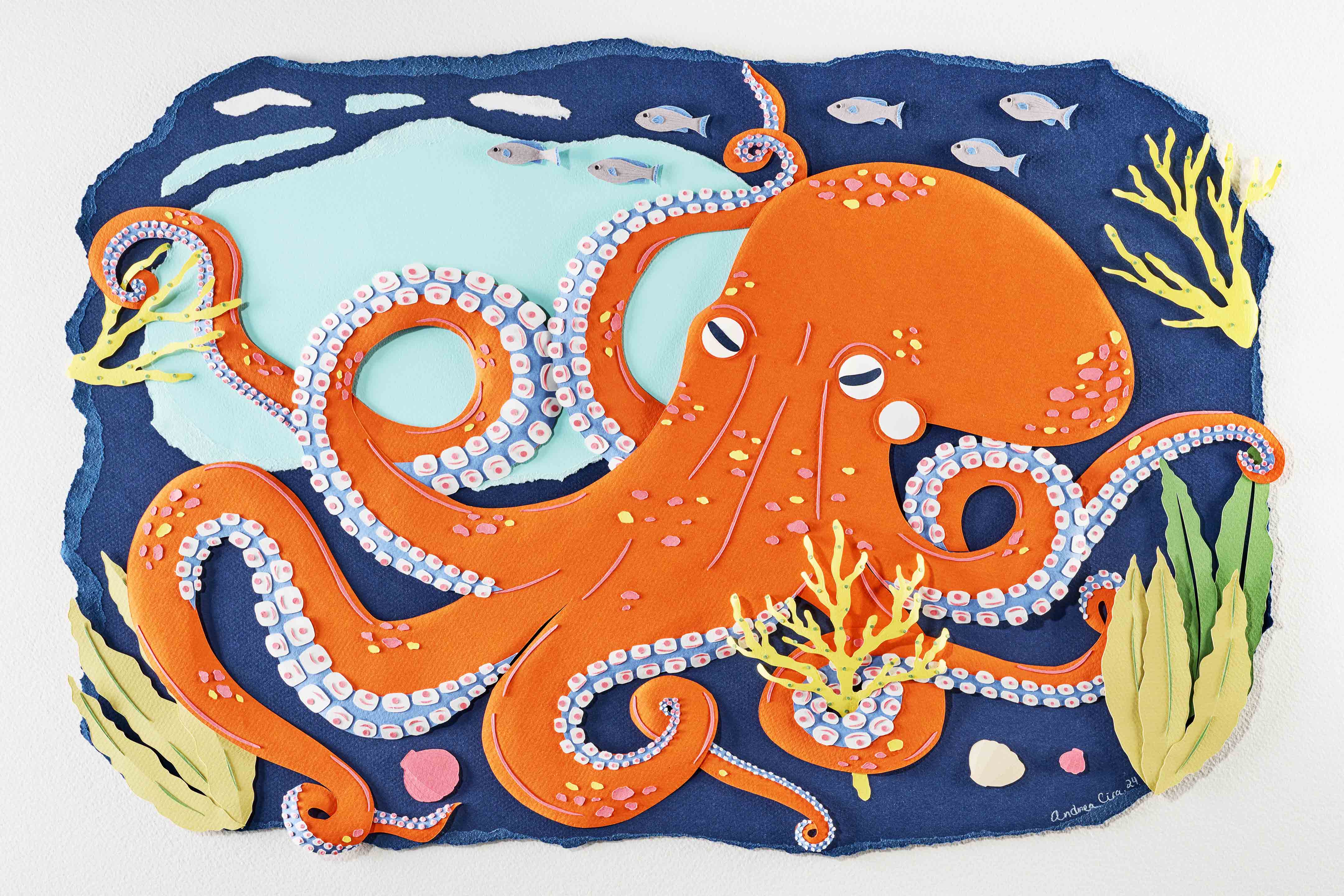 Octopus by Andrea Cira – Little Van Gogh's