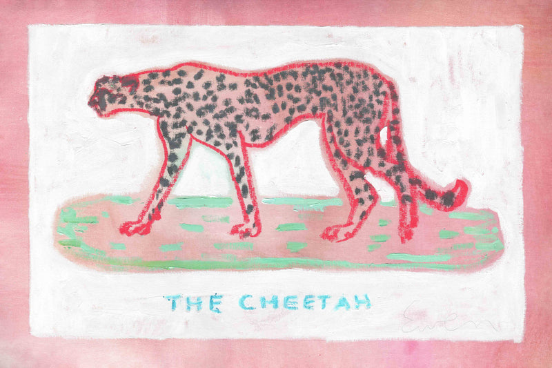 Scarlet Cheetah by Anne-Louise Ewen