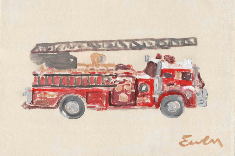 Firetruck by Anne-Louise Ewen