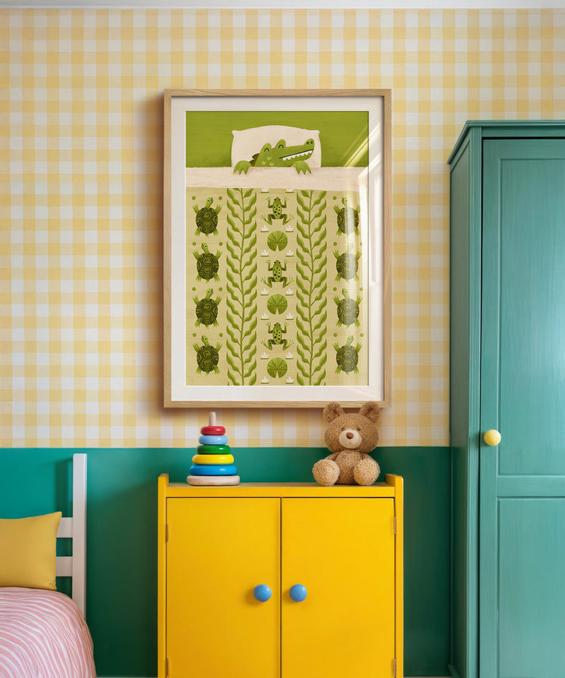 All Tucked In - Gator  by LVG Studio