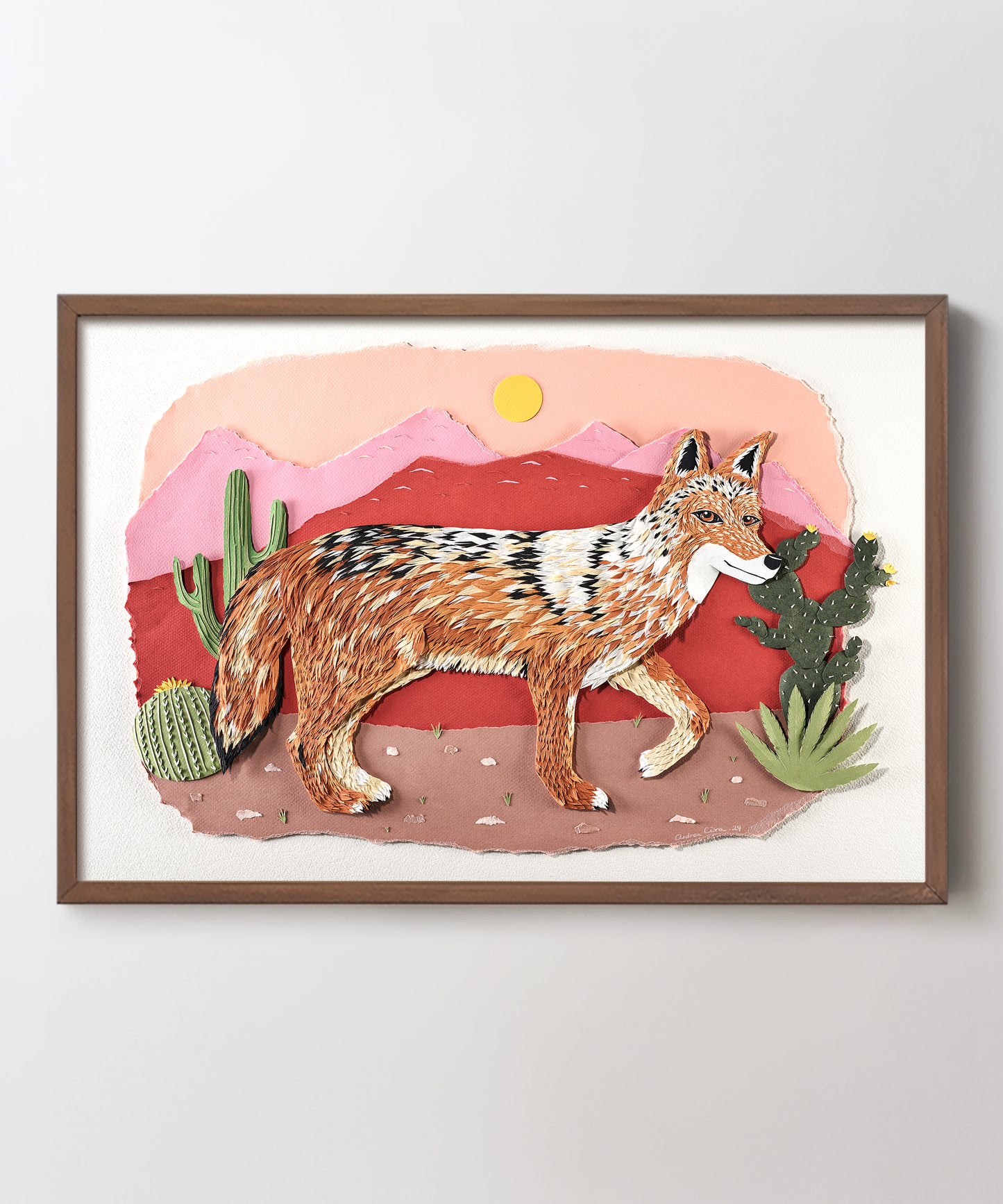 Paper Coyote by Andrea Cira