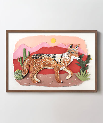 Paper Coyote by Andrea Cira