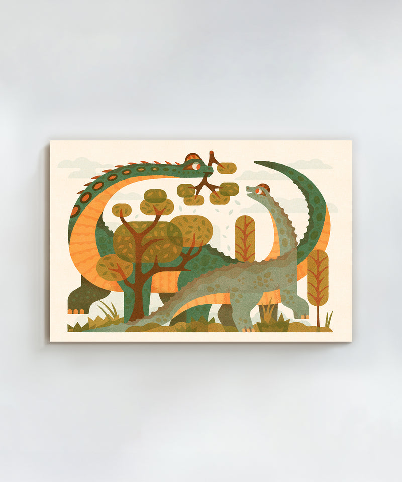The Little Brachiosaurus  by LVG Studio