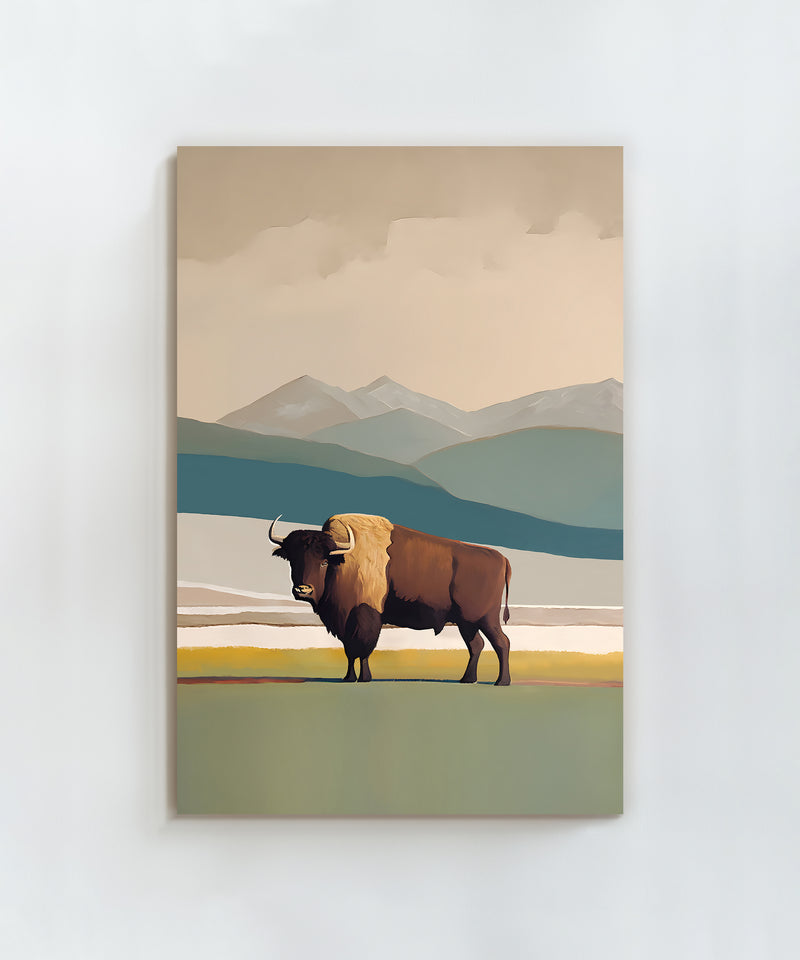 Home On the Range - The Bison  by LVG Studio