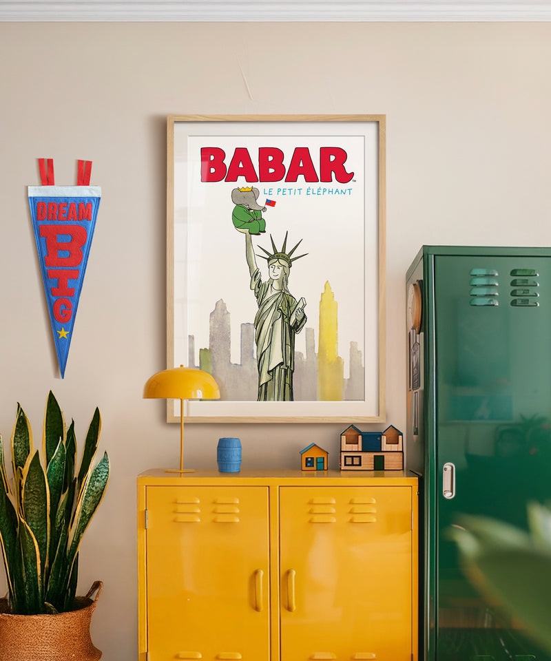 Babar Visits America