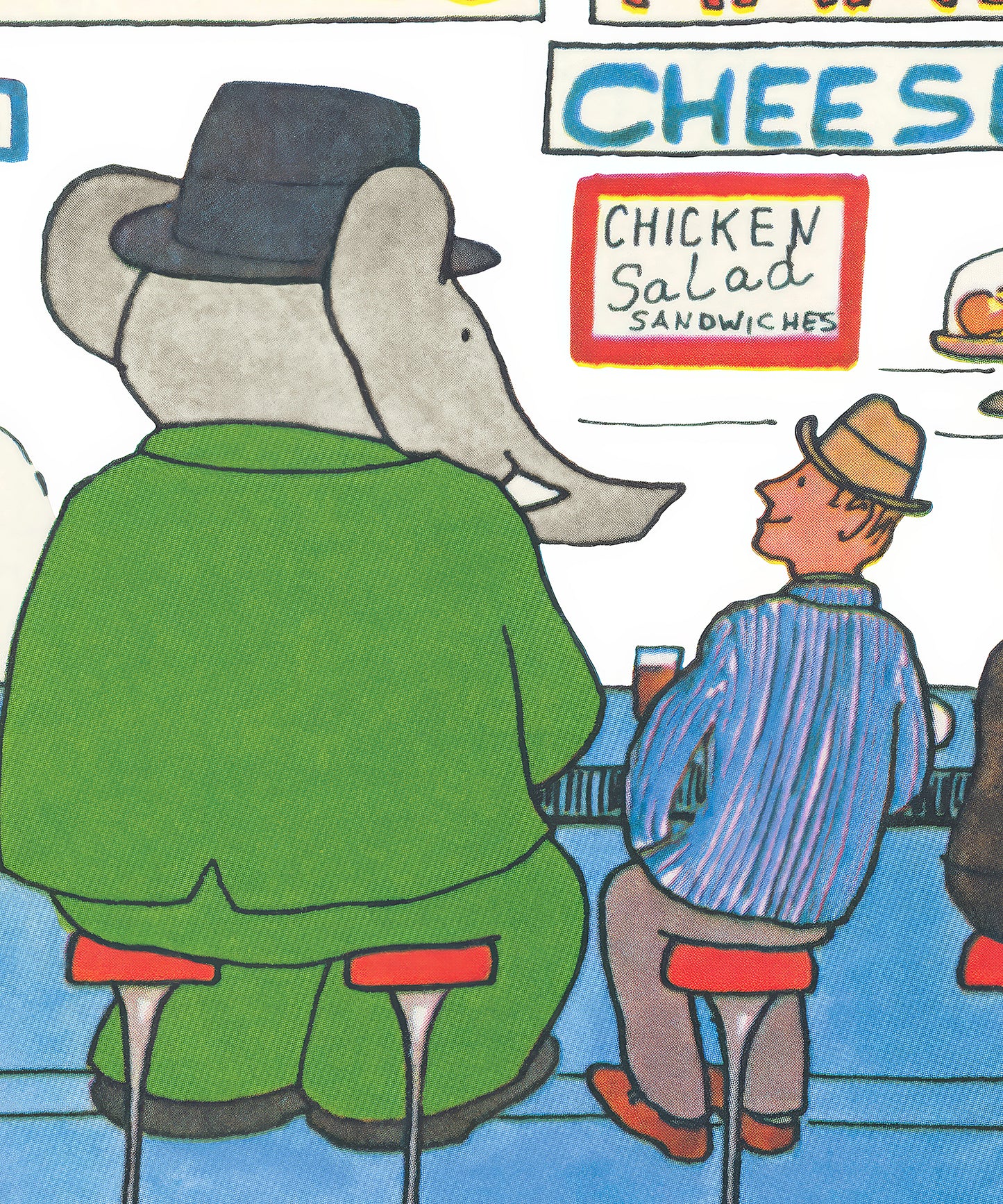 Babar at the Soda Shop