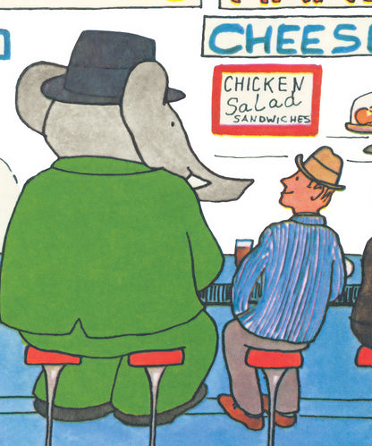 Babar at the Soda Shop