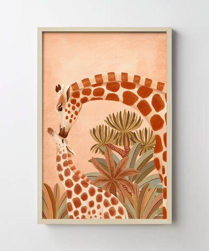 Giraffe Baby Love by Karina Jambrak