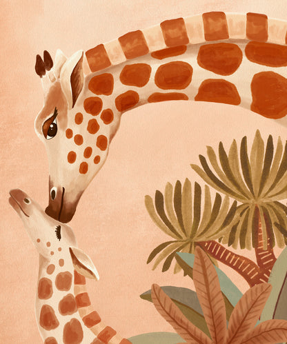 Giraffe Baby Love by Karina Jambrak