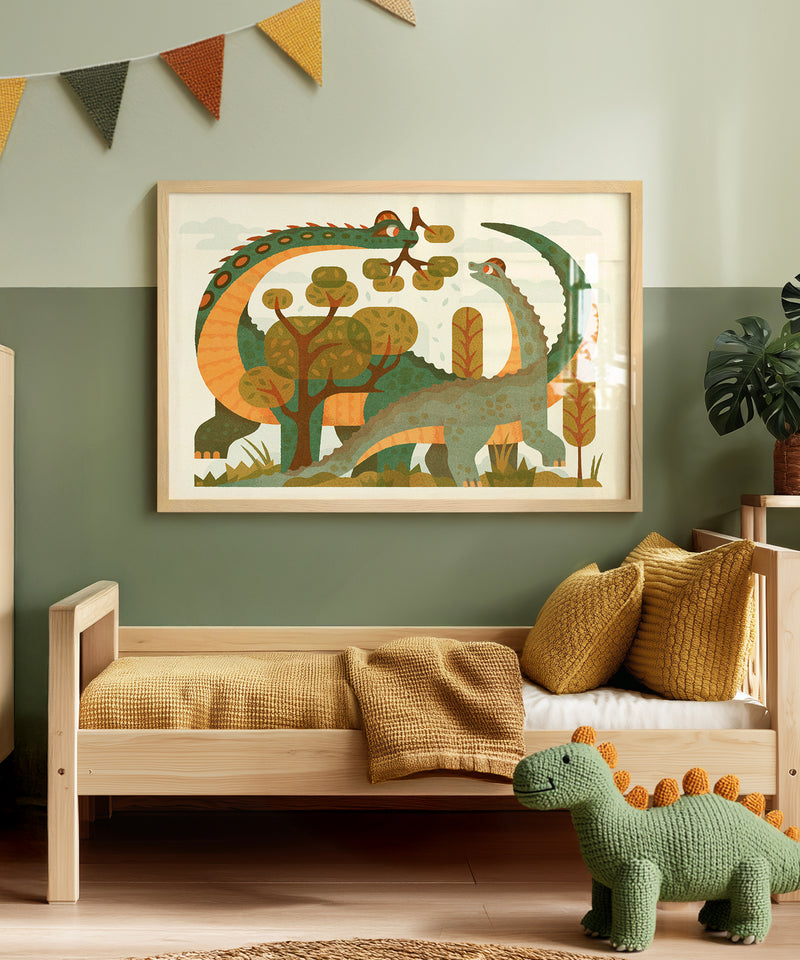 The Little Brachiosaurus  by LVG Studio