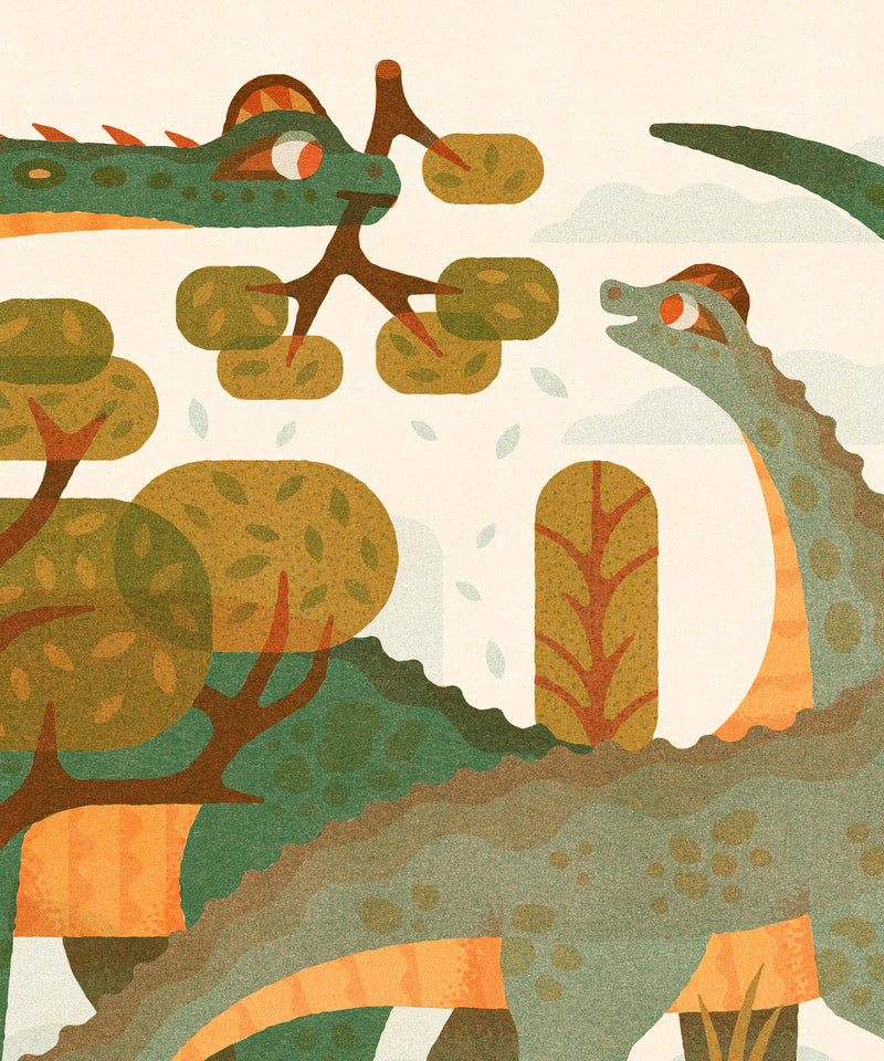 The Little Brachiosaurus  by LVG Studio