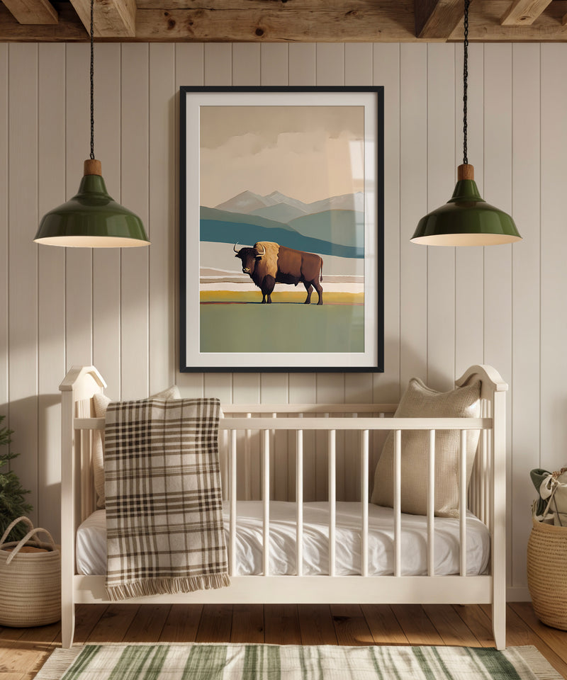 Home On the Range - The Bison  by LVG Studio