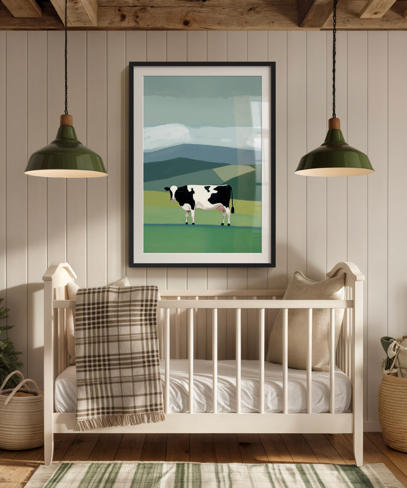 Home On the Range - The Cow  by LVG Studio