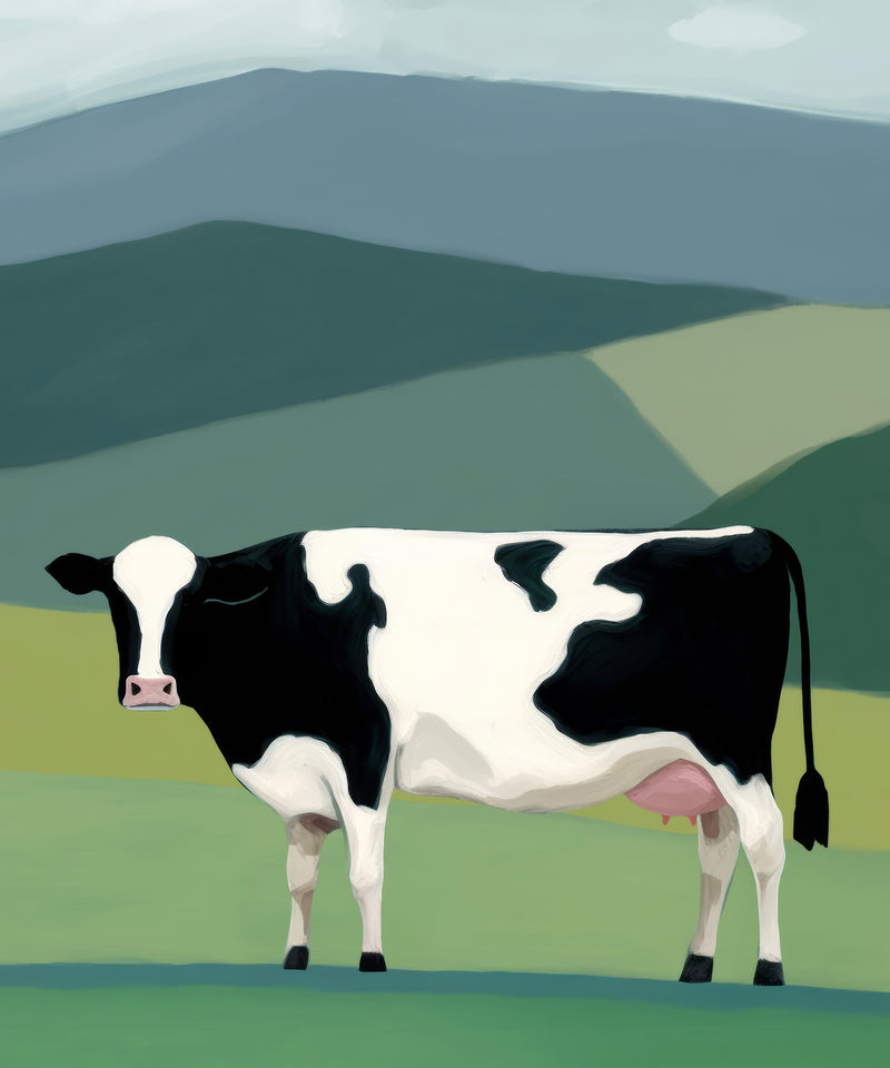 Home On the Range - The Cow  by LVG Studio