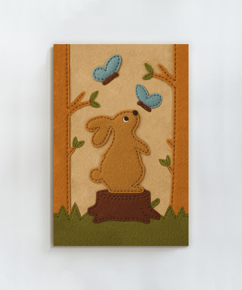 The Felt Forest - Rabbit  by LVG Studio