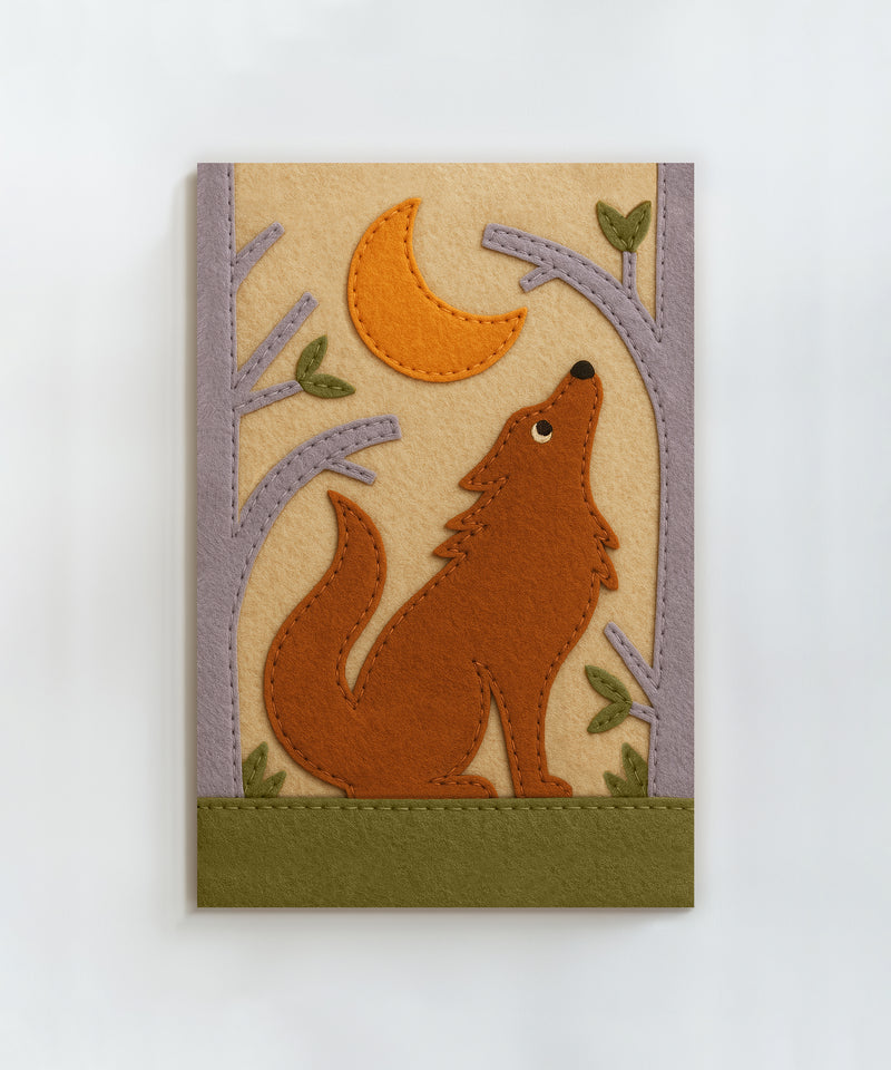 The Felt Forest - Wolf  by LVG Studio
