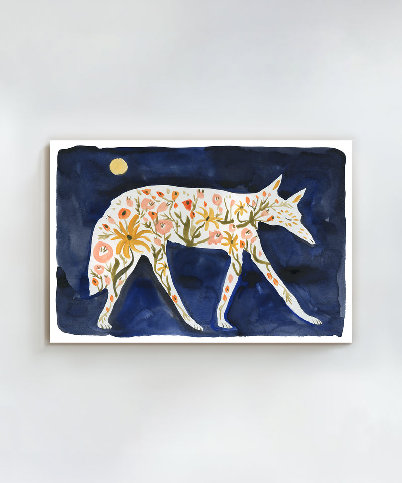 Flower Fox by Melissa Lakey