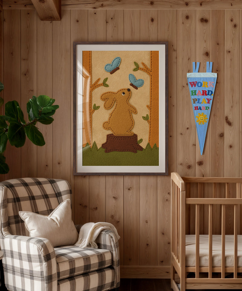 The Felt Forest - Rabbit  by LVG Studio