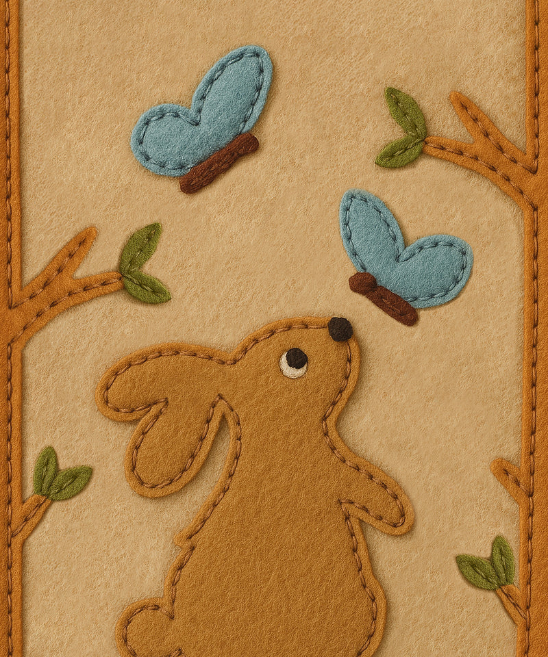 The Felt Forest - Rabbit  by LVG Studio