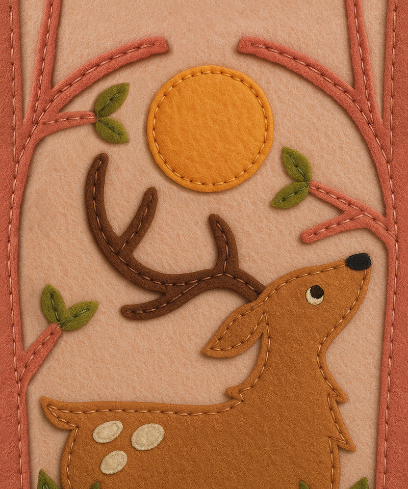The Felt Forest - Deer  by LVG Studio