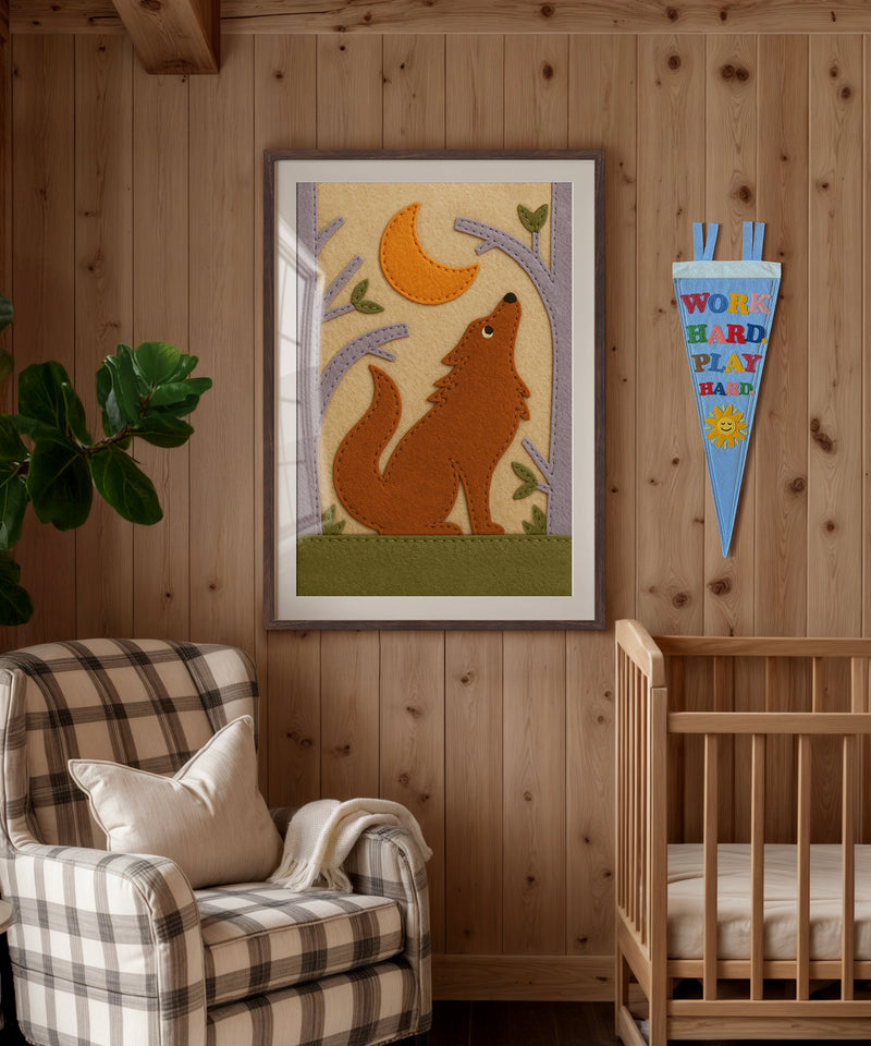The Felt Forest - Wolf  by LVG Studio