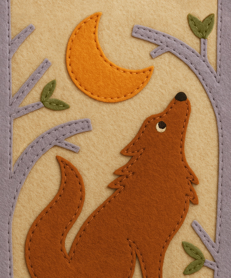 The Felt Forest - Wolf  by LVG Studio