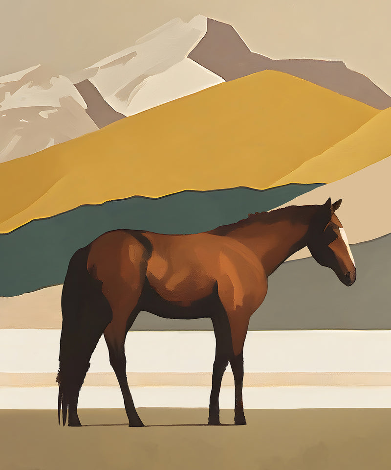 Home On the Range - The Horse  by LVG Studio