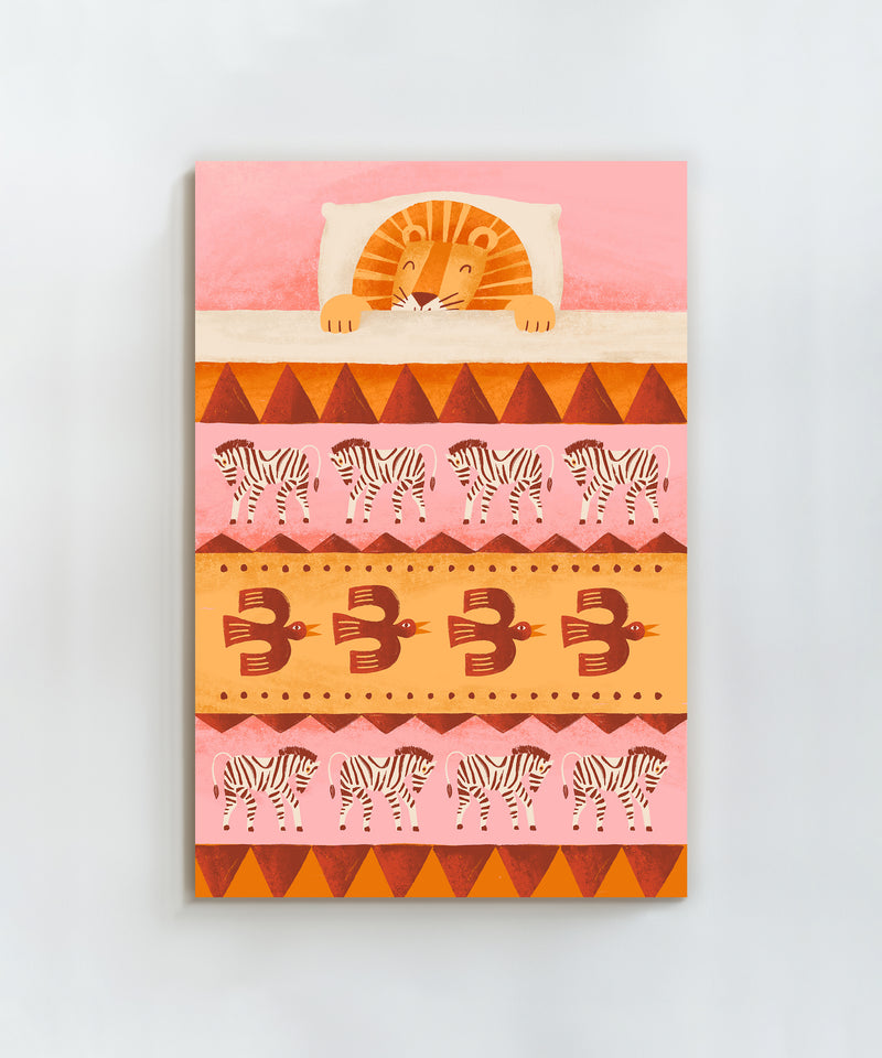 All Tucked In - Lion  by LVG Studio
