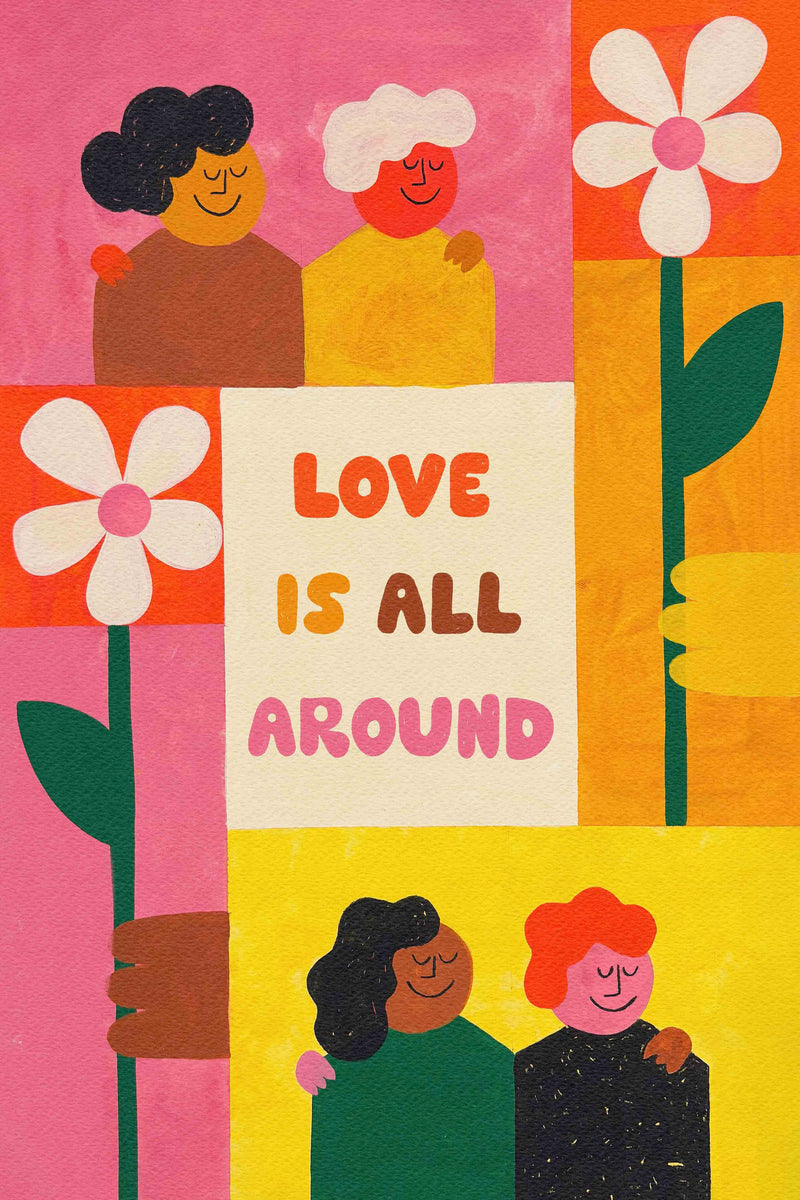 Love Is All Around by LVG Studio