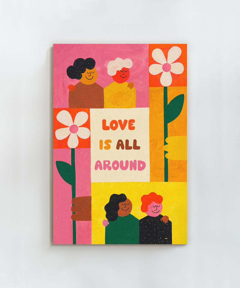 Love Is All Around  by LVG Studio
