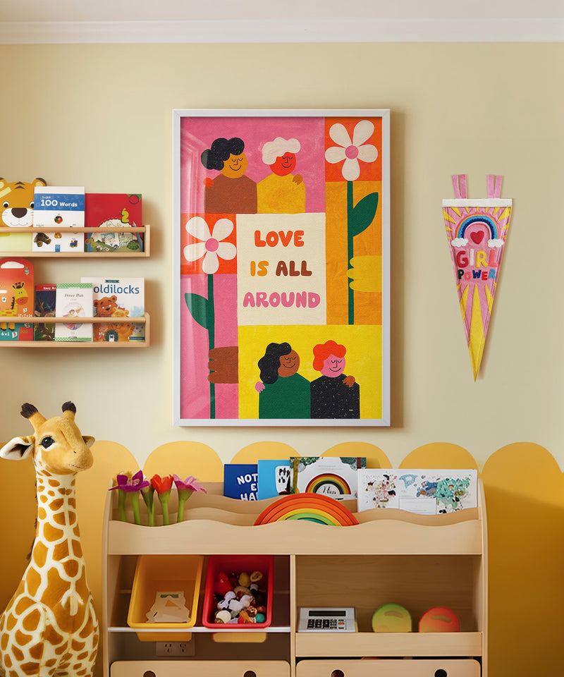 Love Is All Around  by LVG Studio