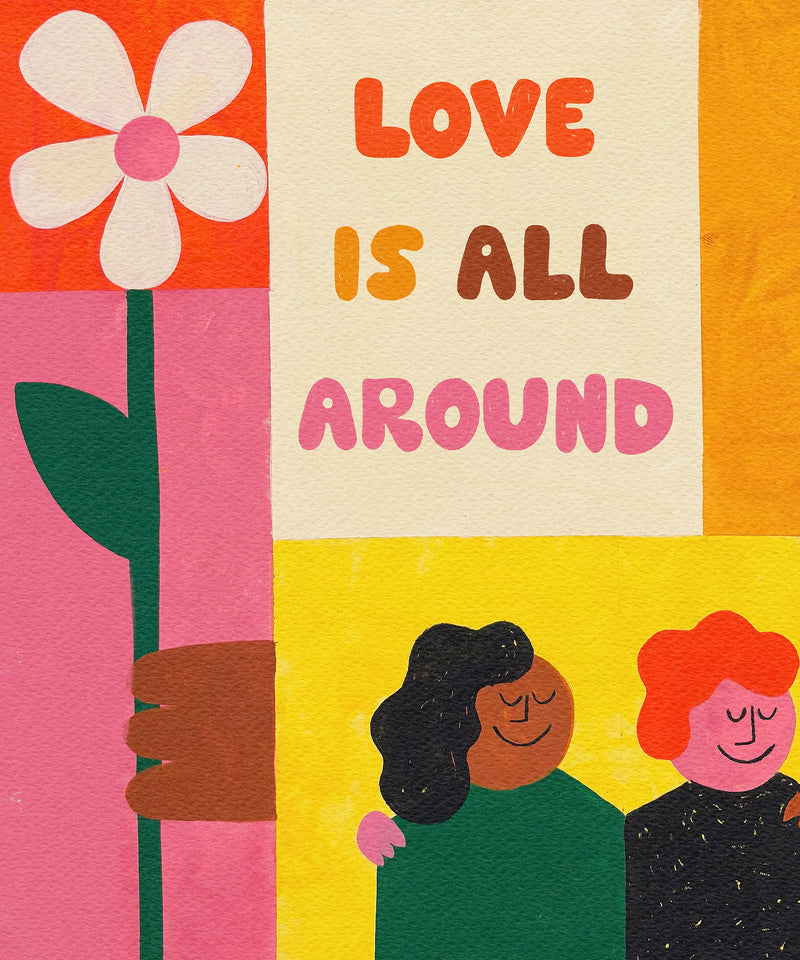 Love Is All Around  by LVG Studio