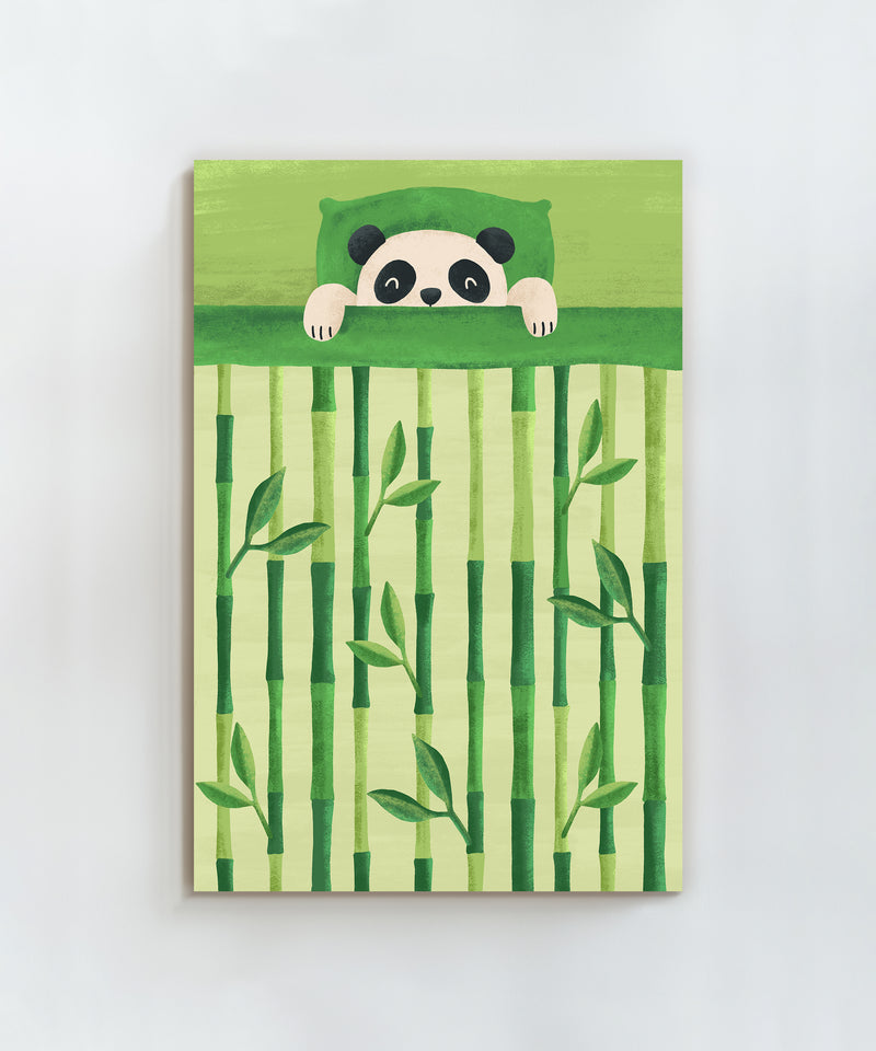 All Tucked In - Panda  by LVG Studio