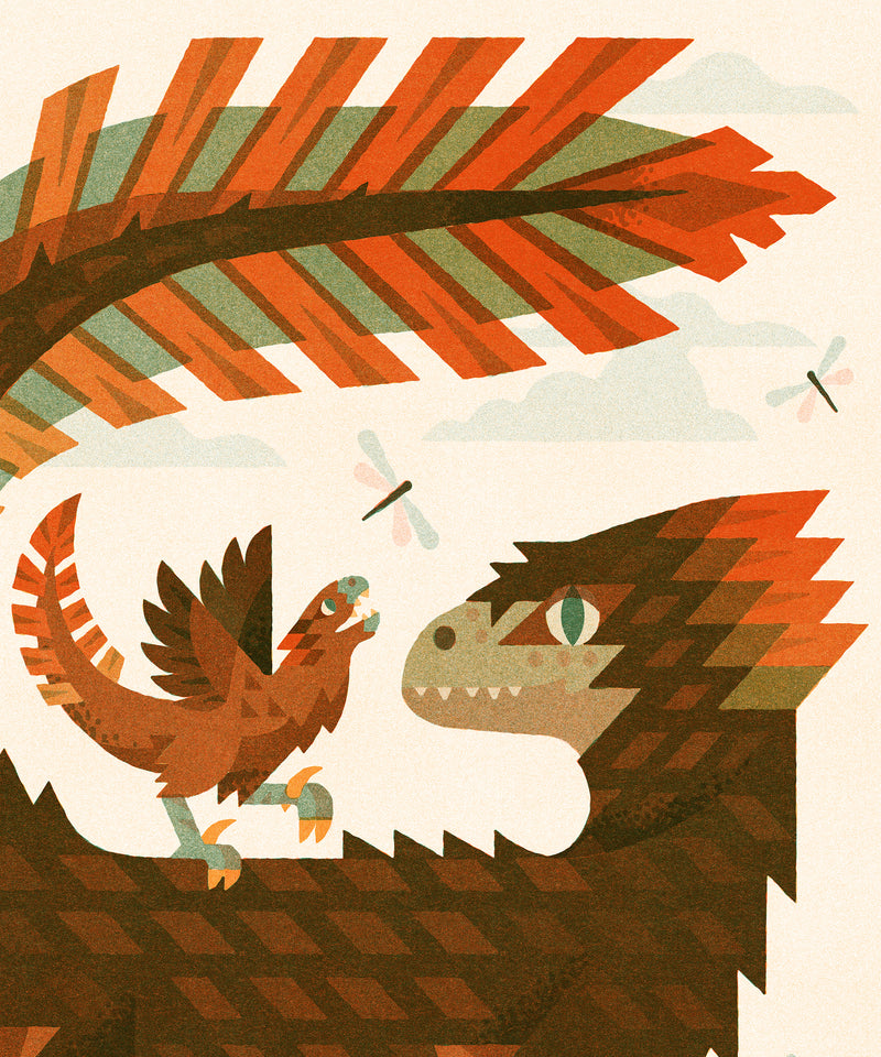 The Little Deinonychus  by LVG Studio