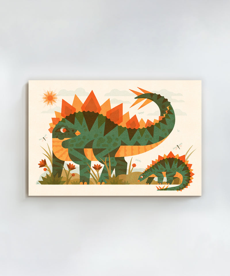The Little Stegosaurus  by LVG Studio