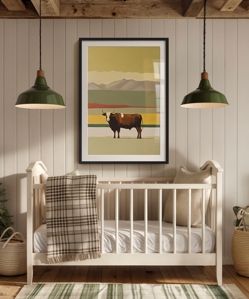 Home On the Range - The Steer  by LVG Studio