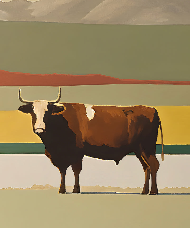 Home On the Range - The Steer  by LVG Studio