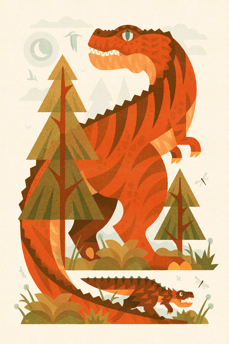 The Little Tyrannosaurus by LVG Studio