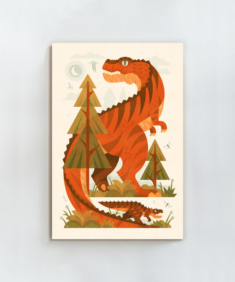 The Little Tyrannosaurus  by LVG Studio