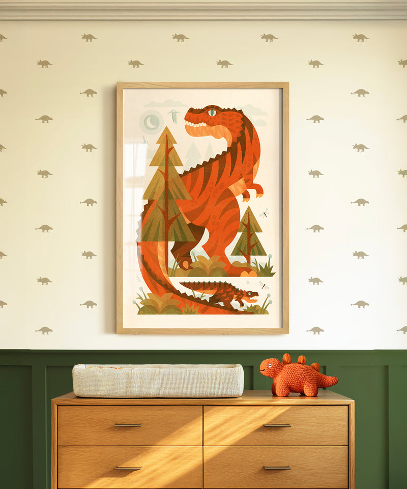 The Little Tyrannosaurus  by LVG Studio