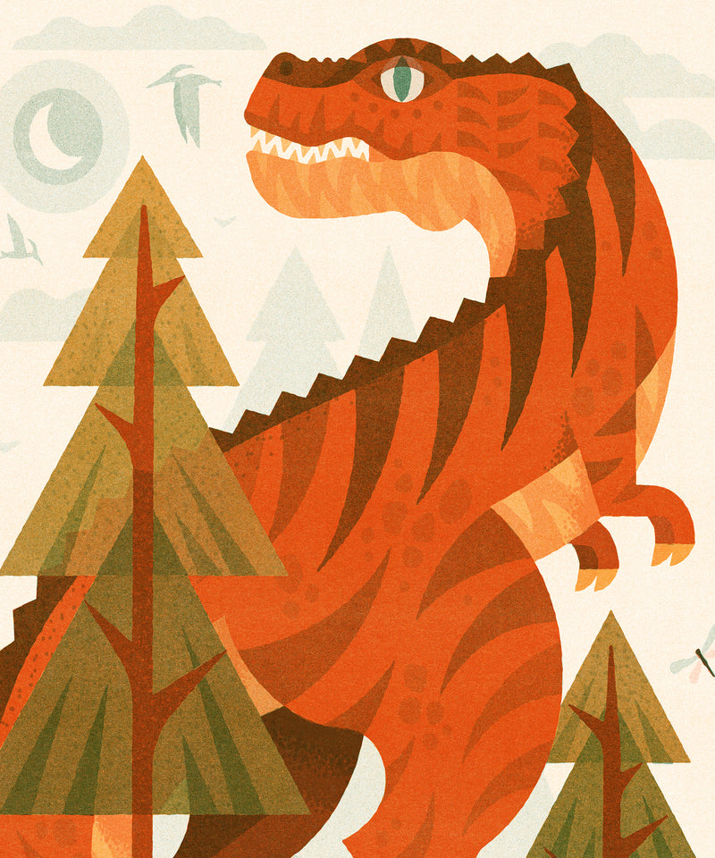 The Little Tyrannosaurus  by LVG Studio