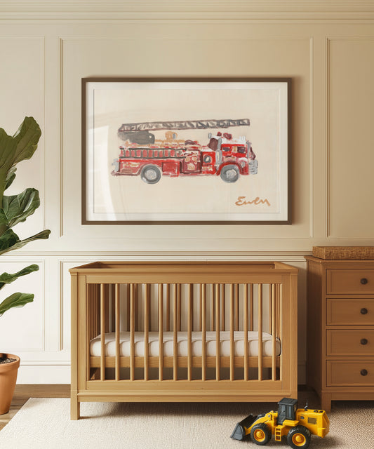Firetruck by Anne-Louise Ewen